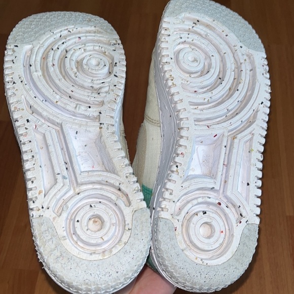 Nike women’s Air Force 1 Crater Move To Zero White Dynamic Turquoise Size 6 - Picture 12 of 12